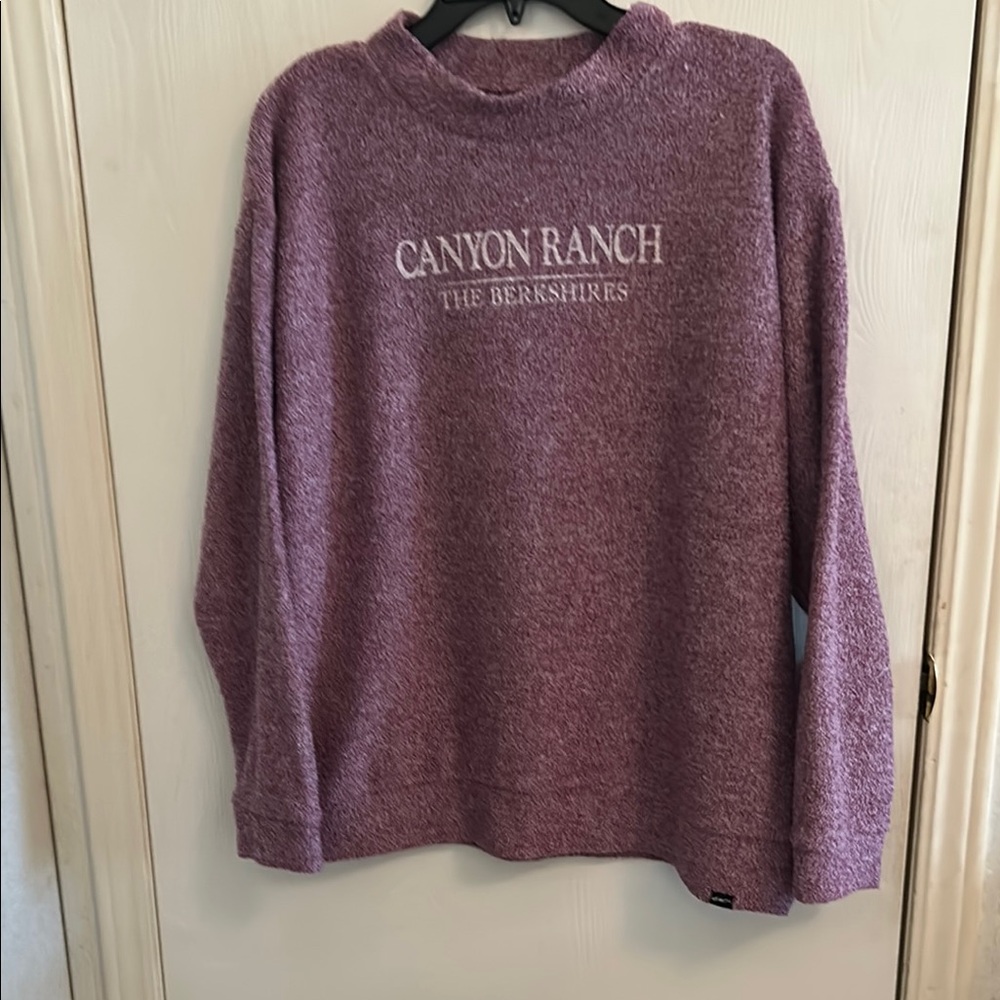 Canyon Ranch The Berkshires Purple Sweater